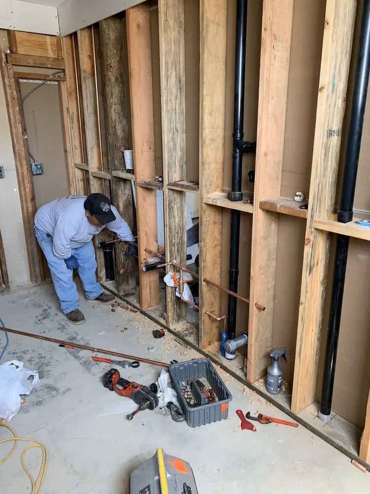 Commercial rough-in plumbing for Commercial Plumbing in Central Yucaipa